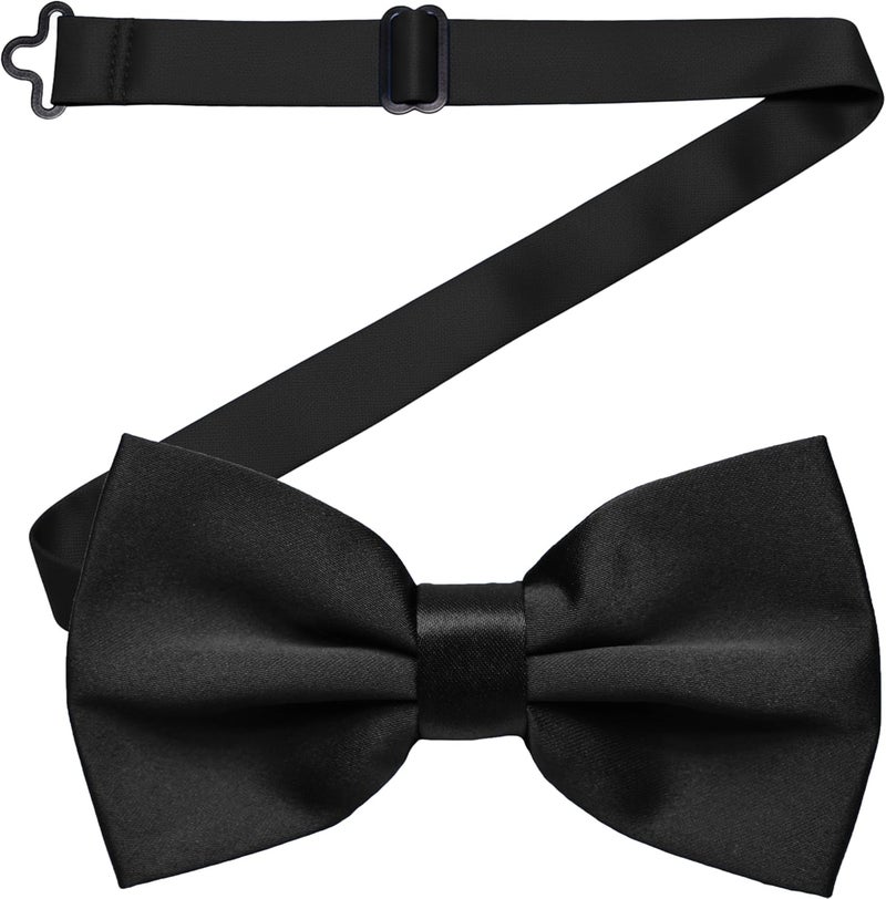 DIBI Adjustable Classic Pretied Bow Tie for Men, Women, and Boys - Men's Bowtie for Wedding, Costume Party and Formal Events - Image 1